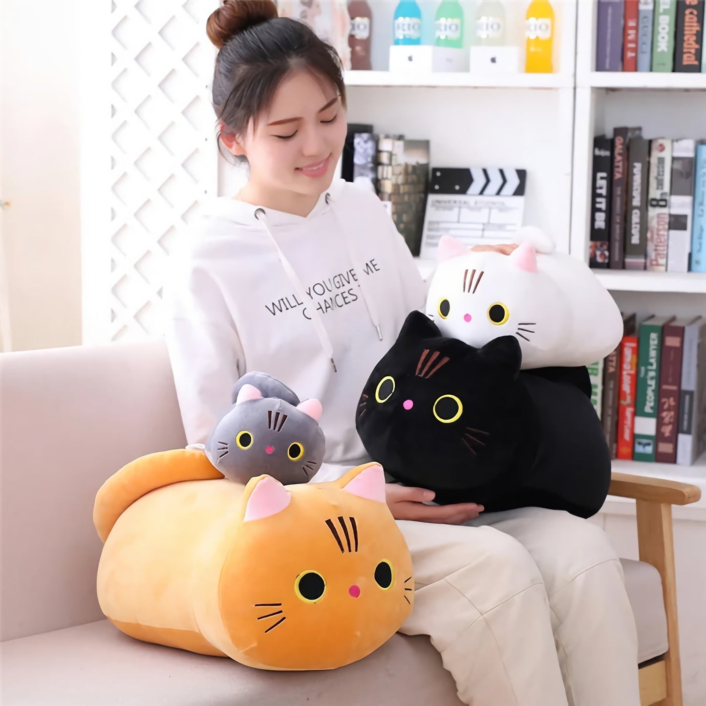 Neko Noodle laaanges Katzen-Plüschtier