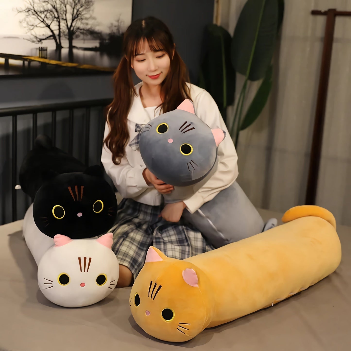 Neko Noodle laaanges Katzen-Plüschtier